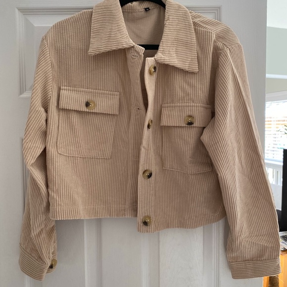 NWOT Corduroy Shacket - Picture 1 of 5